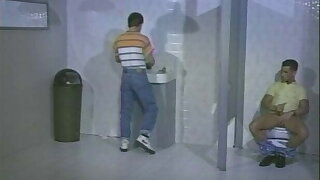 Young gay dude was not able to give  whipping the worm at one's disposal public conveniences man  mango-by