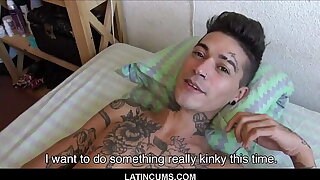 Young Tattooed Latino Twink Little shaver Kendro Fucked By Straight Guy For Cash